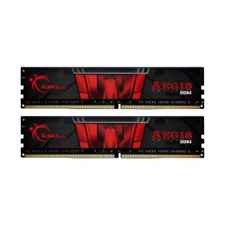 رم کامپیوتر DDR4 دو کاناله 3200 مگاهرتز CL16 جی اسکیل مدل Aegis ظرفیت (2×8)16 گیگابایت