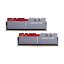 رم کامپیوتر DDR4 دو کاناله 3000 مگاهرتز CL15 جی اسکیل مدل Trident Z ظرفیت (2×8)16 گیگابایت