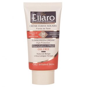 کرم ضد آفتاب الارو سری Foundation Effect مدل High Protection حجم 40 میلیلیتر