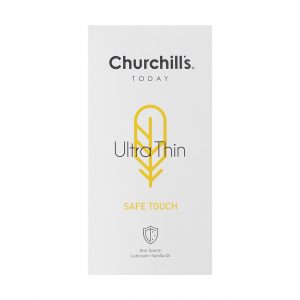 کاندوم چرچیلز مدل Ultra Thin بسته 12 عددی