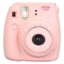 دوربین عکاسی چاپ سریع فوجی فیلم مدل Instax Mini 8 به همراه آلبوم، سه بسته کاغذ چاپگر و برچسب عکس