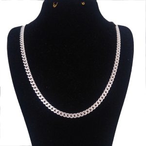زنجیر نقره مردانه کد krt35.50