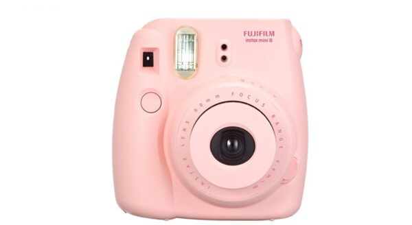 دوربین عکاسی چاپ سریع فوجی فیلم مدل Instax Mini 8 به همراه کاغذ چاپگر و کیف حمل