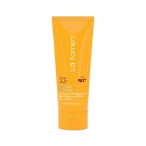 کرم ضد آفتاب و ضد لک لافارر مدل Oily and Acne-Prone SPF50 حجم 40 میلی لیتر
