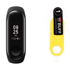 مچ بند هوشمند شیائومی مدل Mi Band 3 به همراه محافظ صفحه نانو بوف