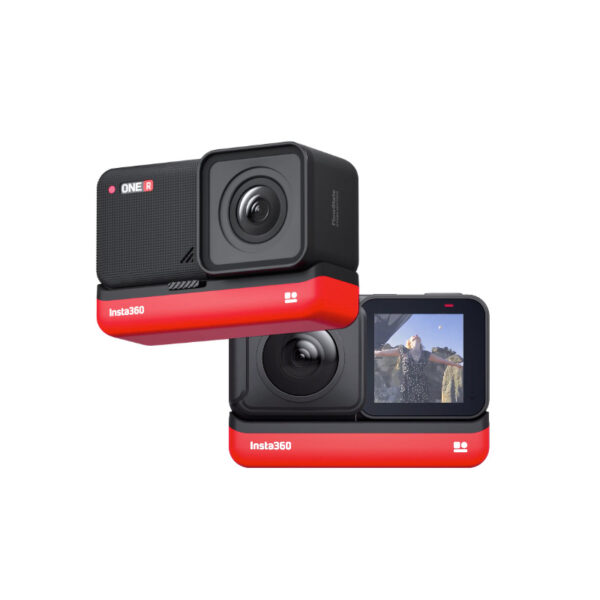 دوربین فیلم برداری ورزشی اینستا 360 مدل ONE R Twin Edition به همراه لوازم جانبی
