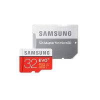 کارت حافظه microSDHC  مدل Evo Plus کلاس 10 استاندارد UHS-I U1 سرعت 100MBps همراه با آداپتور SD ظرفیت 32 گیگابایت                     غیر اصل