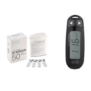 دستگاه تست قند خون آرکری مدل Glucocard 01 Mini به همراه نوار تست بسته 50 عددی