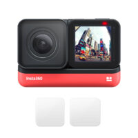 دوربین فیلم برداری ورزشی اینستا 360 مدل ONE R Twin Edition به همراه محافظ لنز