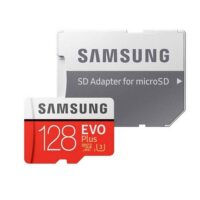 کارت حافظه microSDXC سامسونگ مدل Evo Plus کلاس 10 استاندارد UHS-I U3 سرعت 100MBps ظرفیت 128 گیگابایت به همراه آداپتور SD