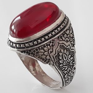 انگشتر نقره مردانه کد ka06