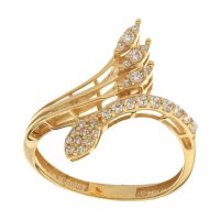 انگشتر طلا 18 عیار زنانه مایا ماهک مدل MR0536
