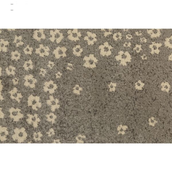فرش ماشینی ساوین طرح ۴۰۰۷ زمینه نقره ای روشن