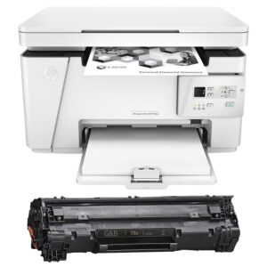 پرینتر لیزری اچ پی مدل LaserJet M26A به همراه یک تونر اضافه