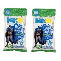 دستمال مرطوب نینو طرح Bat Man مجموعه 2 عددی