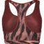 نیم تنه ورزشی یقه گرد زنانه Techfit Graphic Bra - آدیداس