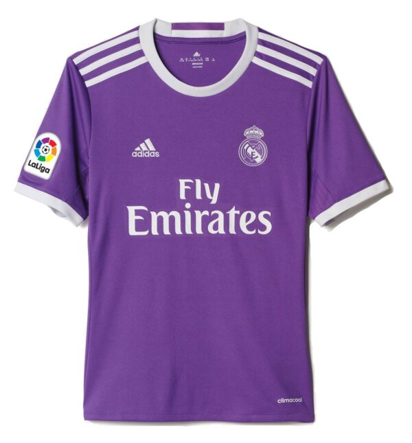 تی شرت ورزشی آستین کوتاه پسرانه Real Madrid Away Replica - آدیداس