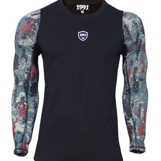 پیراهن ورزشی مردانه 1991 اس دبلیو مدل Base Layer Long Printed TS1928