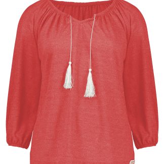 بلوز زنانه افراتین کد 3-7507 رنگ قرمز