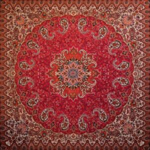 رومیزی ترمه مدل نسترن کد TRM55