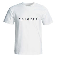 تی شرت آستین کوتاه زنانه طرح فرندز کد 35123