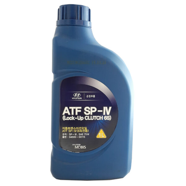 روغن گیربکس خودرو هیوندای موبیس مدل ATF SP-IV حجم 1 لیتر