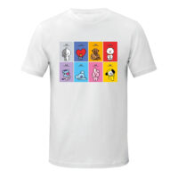 تی شرت زنانه طرح انیمیشن کد BT21