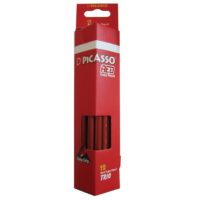 مداد قرمز پیکاسو مدل Easy Grip ـ بسته 12 عددی