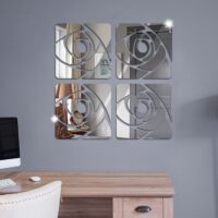 موللتی استایل طرح آینه کارا دیزاین مدل A02  مولتی استایل طرح سایز 130x30 سانتیمتر
