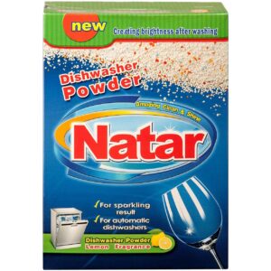 پودر ماشین ظرفشویی ناتار با رایحه لیمو بسته 900 گرمی