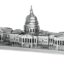 پازل سه بعدی فلزی مدل United States Capitol