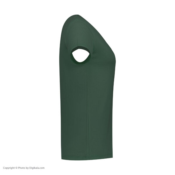 تی شرت زنانه کوتون مدل 0YAK13640OK-Dark Green