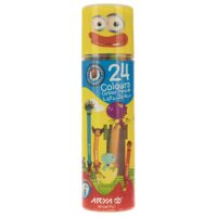 مداد رنگی 24 رنگ آریا مدل 3052 مناسب برای پسران