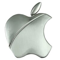 فندک کیوسک گالری Apple Silver  مدل L19
