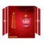 برچسب افقی پلی استیشن  4 فت  گراسیپا طرح Red 2