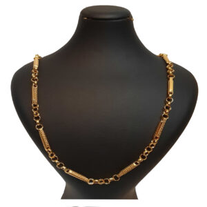 گردنبند طلا 18 عیار زنانه  گالری یارطلا کد GLV01