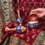 ست 3 تکه گلدان و شکلات خوری مسی مدل پرداز کد st18