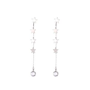گوشواره آویز طرح ستاره کد GO1024