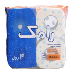 دستمال توالت رامک مدل RT 4000 بسته 4 عددی