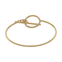 دستبند النگویی طلا 18 عیار زنانه مایا ماهک مدل MB1131