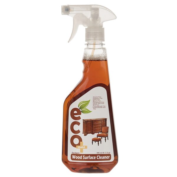 اسپری چند منظوره ایکو مویست مدل Wood Surface Cleaner حجم 500 میلی لیتر