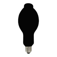 لامپ 250 وات بلک لایت لامپ نور مدل B12 کد 01 پایه E27