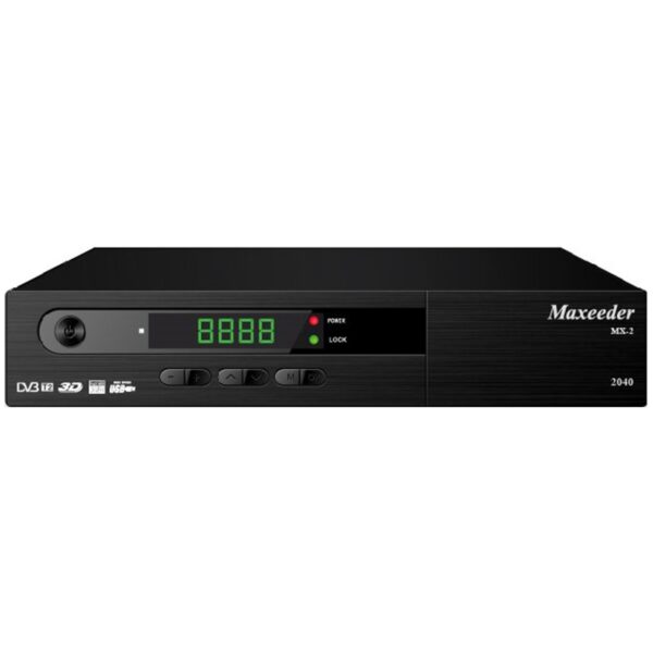 گیرنده دیجیتال مکسیدر مدل MX-2 2040 به همراه دو عدد ریموت کنترل