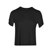 تی شرت آستین کوتاه زنانه بادی اسپینر مدل 1788 کد 1 رنگ مشکی