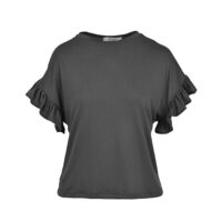 تی شرت آستین کوتاه زنانه بادی اسپینر مدل 2520 کد 1 رنگ مشکی