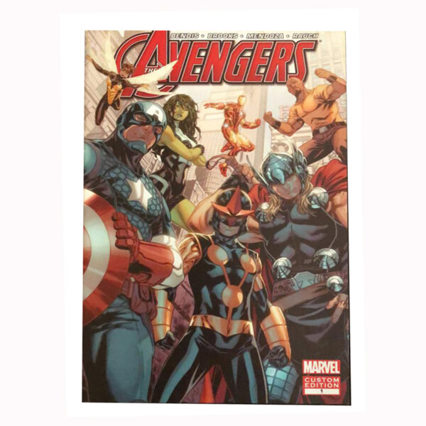 مجله BENDIS BROOKS MENDOZA RAUCH AVENGERS مارچ 2019