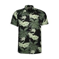 پیراهن آستین کوتاه مردانه مدل هاوایی کد H-BM