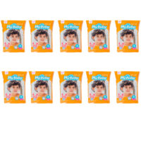 پوشک کودک مای بیبی مدل خانواده شاد بسته 8 عددی مجموعه 10 عددی