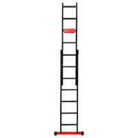 نردبان 14 پله ماندگار مدل پارس به همراه پایه تعادل