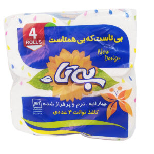 دستمال توالت بیتا مدل یونیک بسته 4 عددی